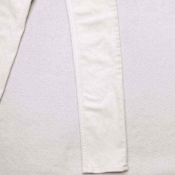 Rag & Bone Button Casual Light Wash Denim Jeans Womens Size 28 White - Picture 5 of 8
